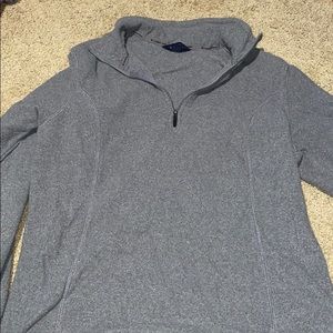 All grey pull over